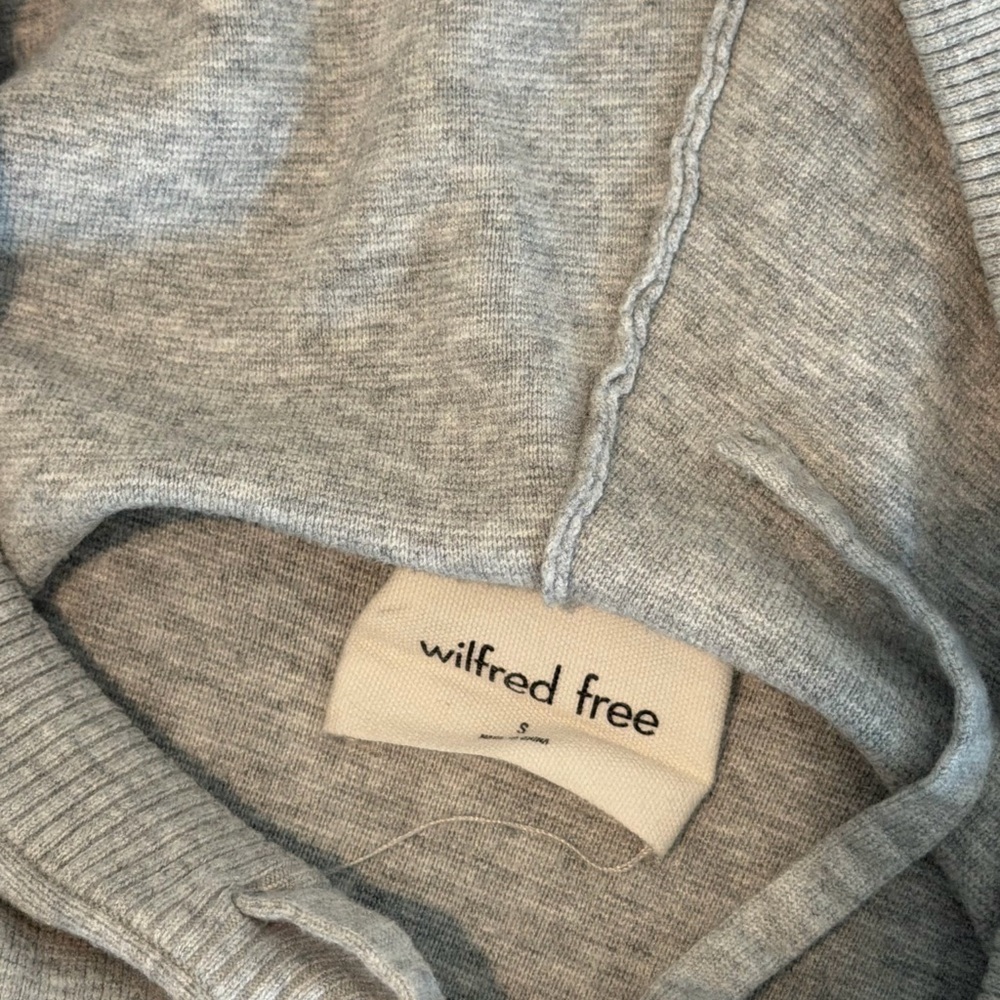 Aritzia Wilfred Free Heather Gray Women's Jacket/Coat
